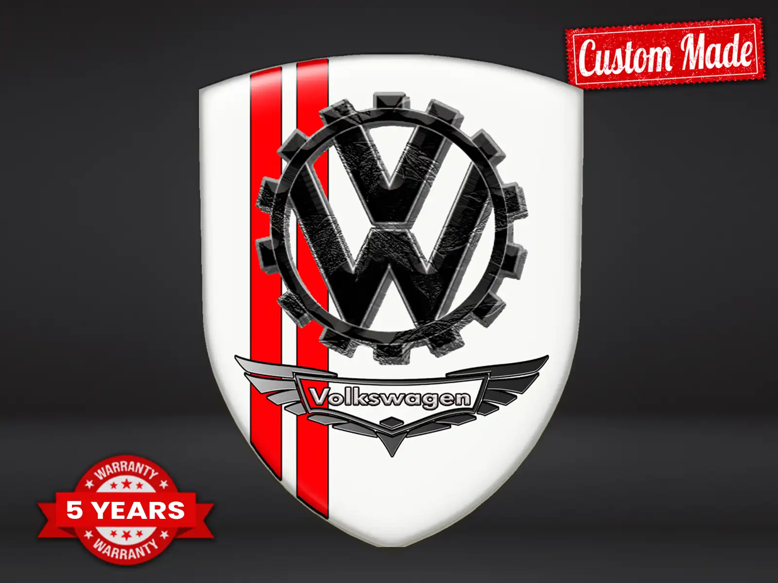VW Vinylaufkleber Auto Edition Stern Tuning